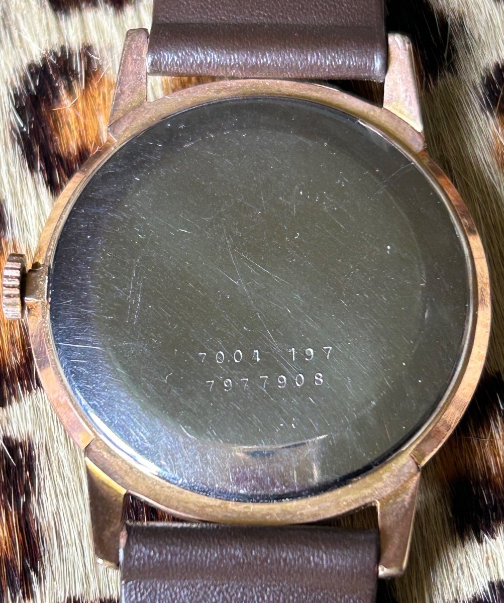 Certina, montre plaqué or manuelle -photo-3