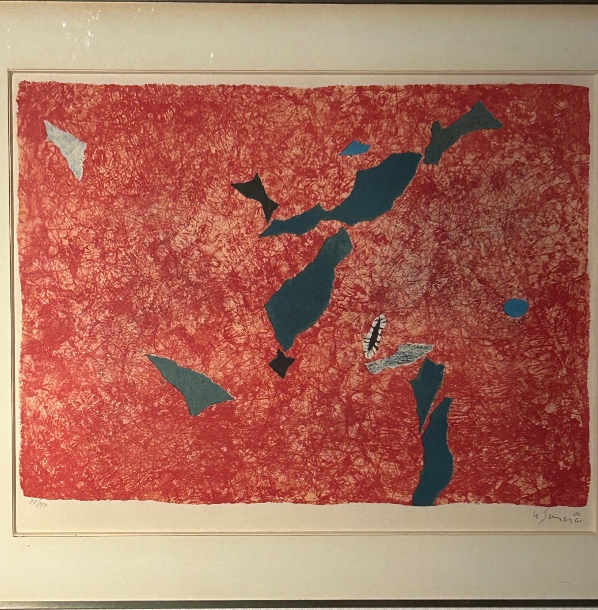 « migration solaire » Gustave Singier, lithographie-photo-3