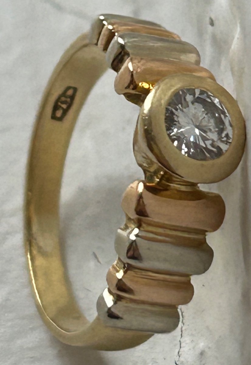 Gold And Diamond Ring-photo-3
