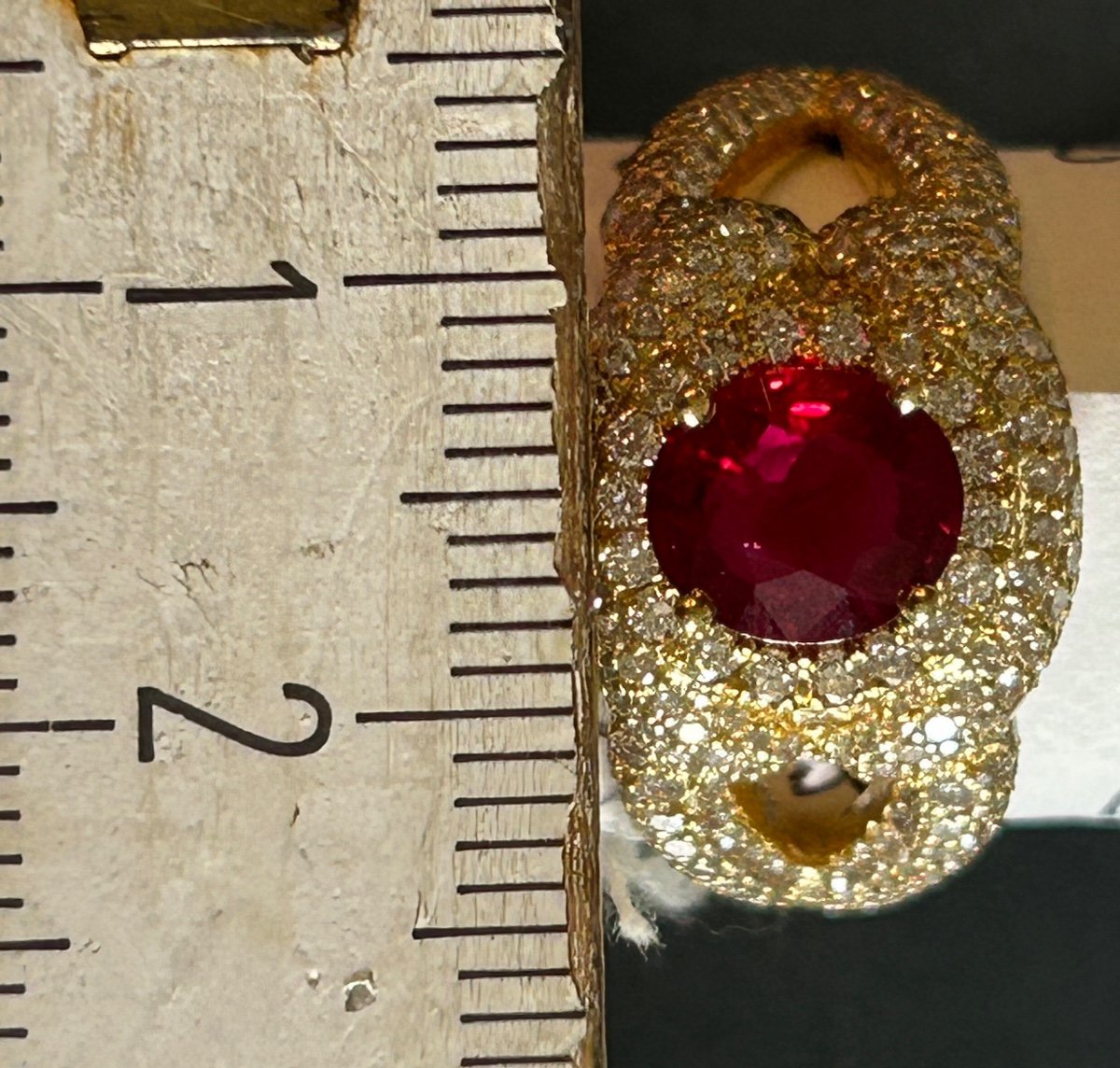 Gold, Ruby And Diamond Ring-photo-4