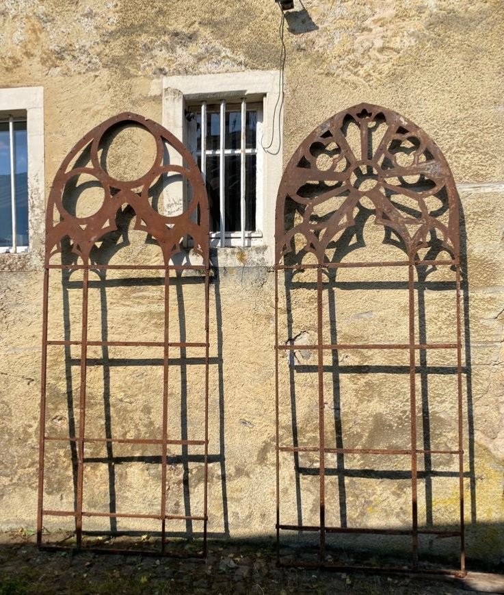 Fenêtres d’Eglise en fer forgé -photo-1