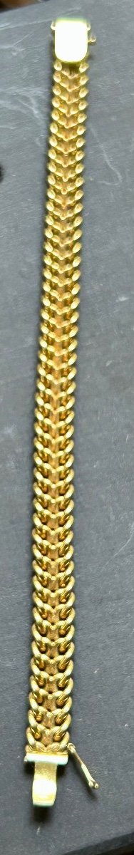 Vintage Golden Chain Bracelet-photo-3