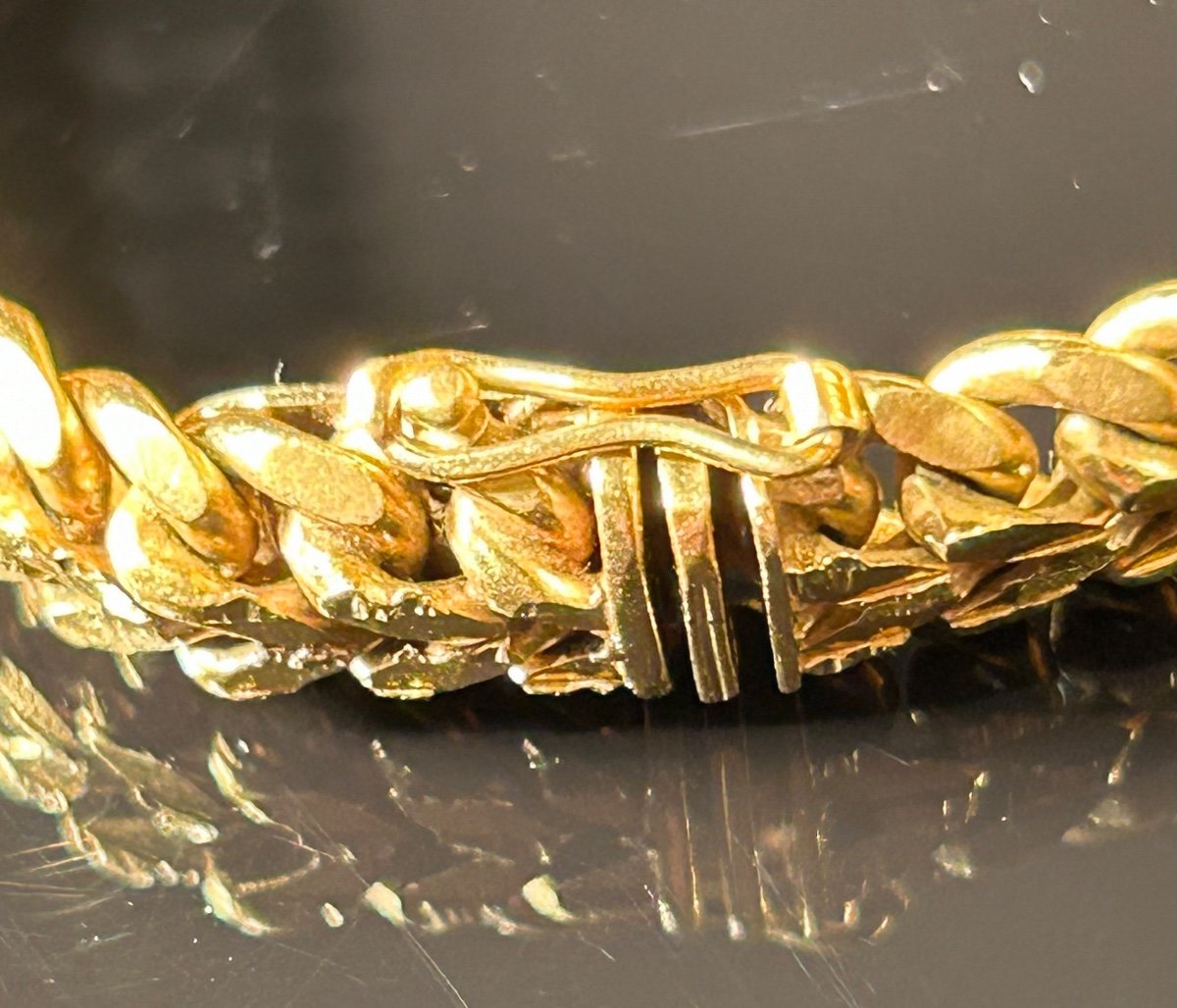 Vintage Golden Chain Bracelet-photo-3