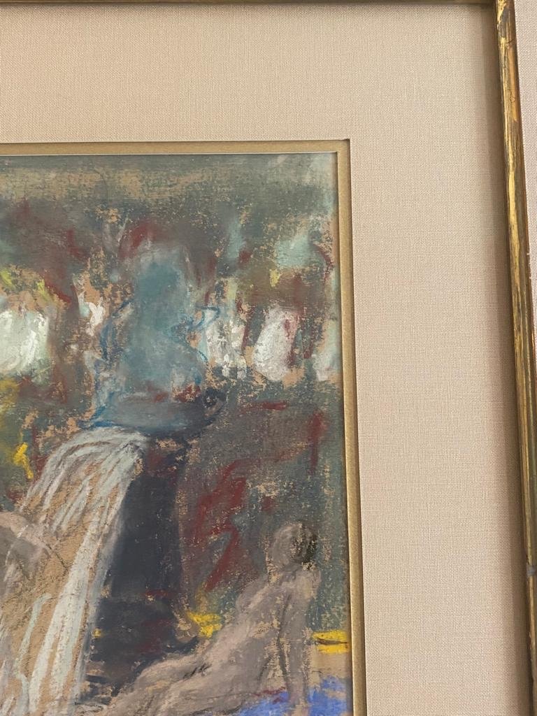 Huile sur toile signée par le peintre belge Frans Smeers-photo-2