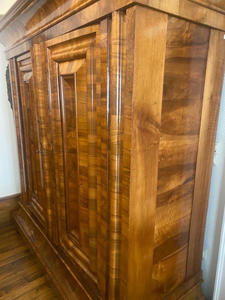 Armoire baroque en noyer Zurich 1730-photo-6