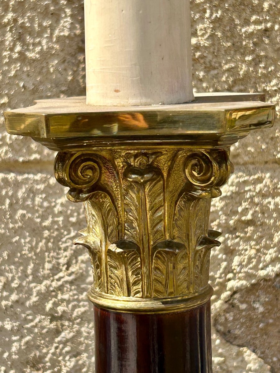 Maison Jansen Paris, Rare Large Lamp Base-photo-5