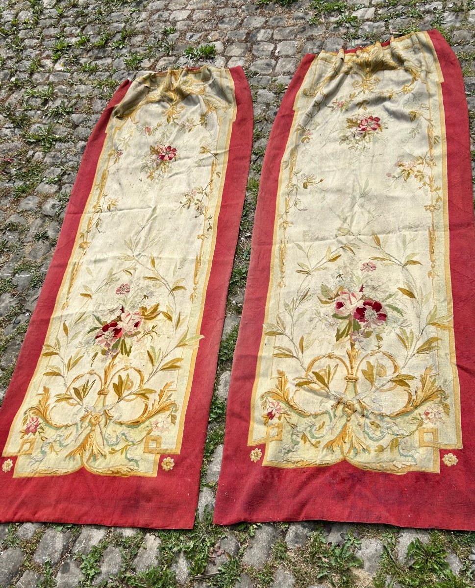 Aubusson, 2 Pairs Of Large Napoleon III Doors-photo-3