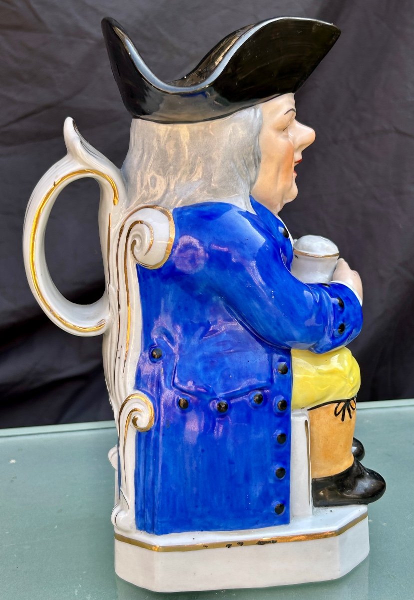 Sitzendorf, carafe à eau en porcelaine -photo-2