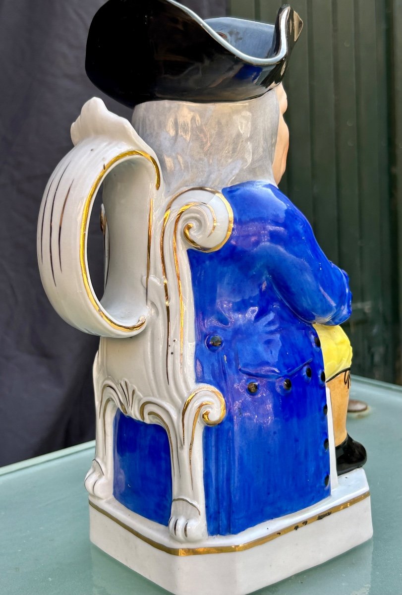 Sitzendorf, carafe à eau en porcelaine -photo-3