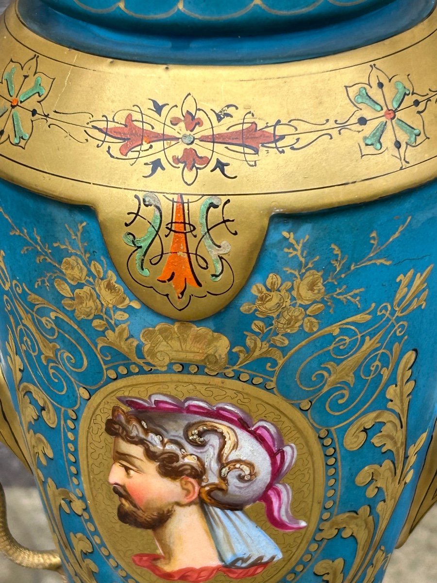 Napoleon III Porcelain Vase-photo-1