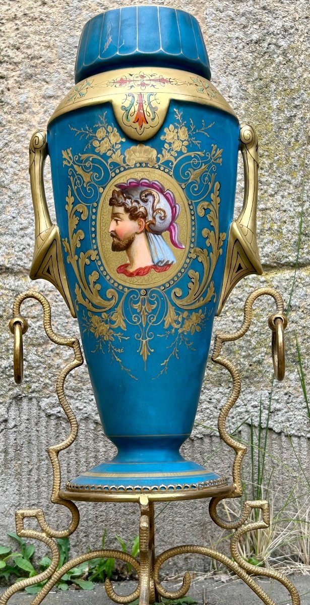 Napoleon III Porcelain Vase-photo-8