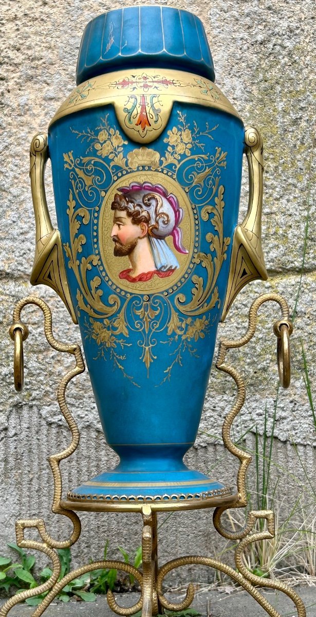 Napoleon III Porcelain Vase