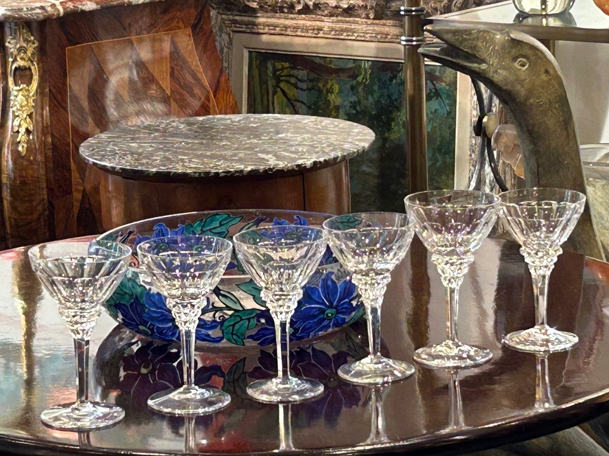 Set Of Crystal Glasses-photo-5