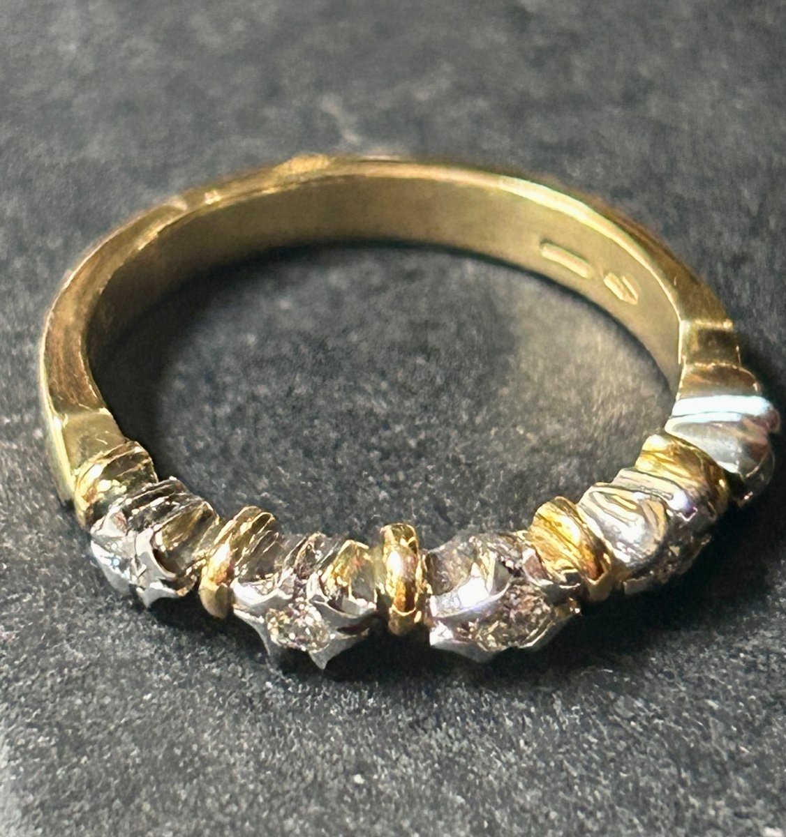 Fine Gold Ring And Brilliants-photo-4