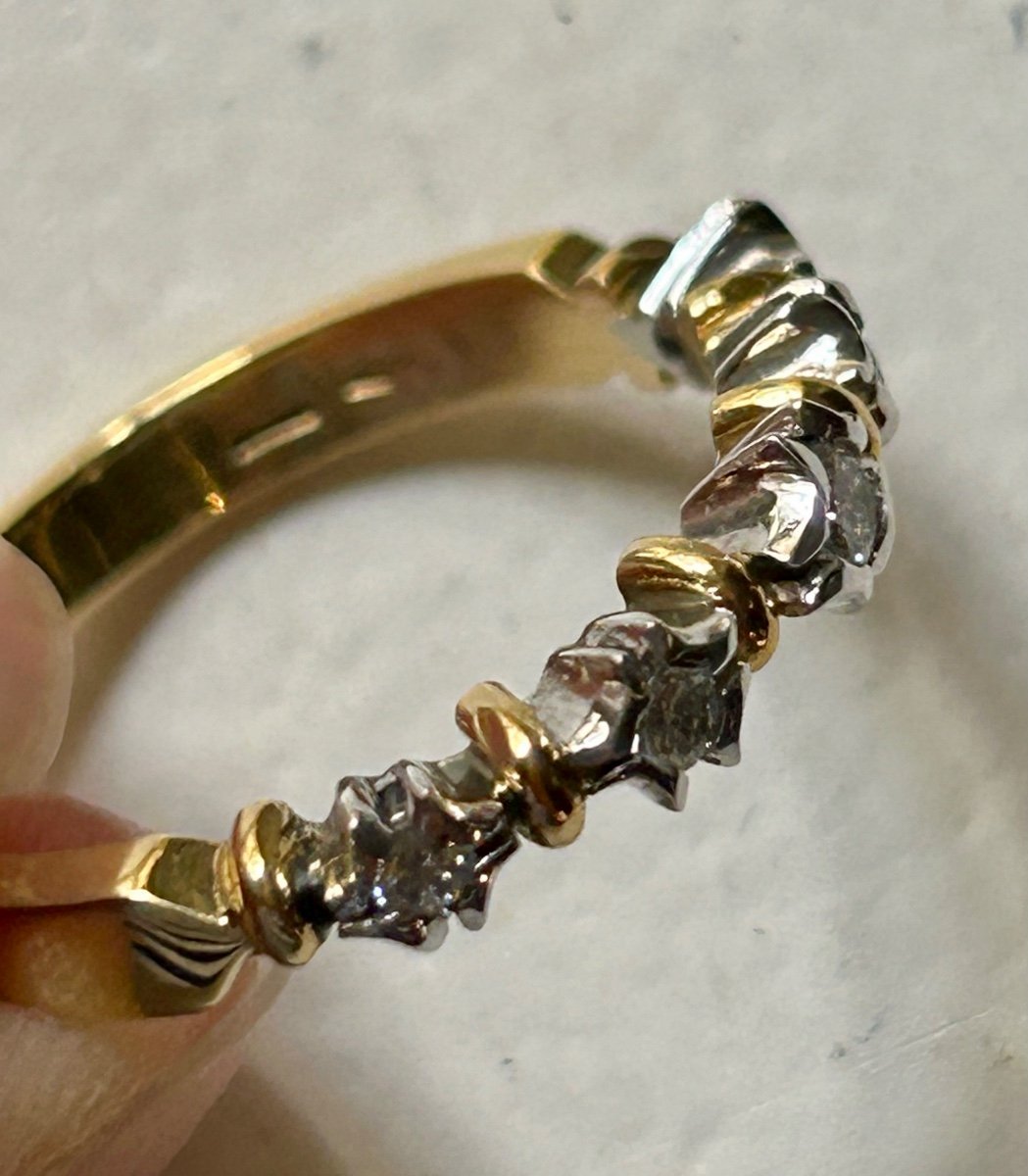 Fine Gold Ring And Brilliants-photo-7