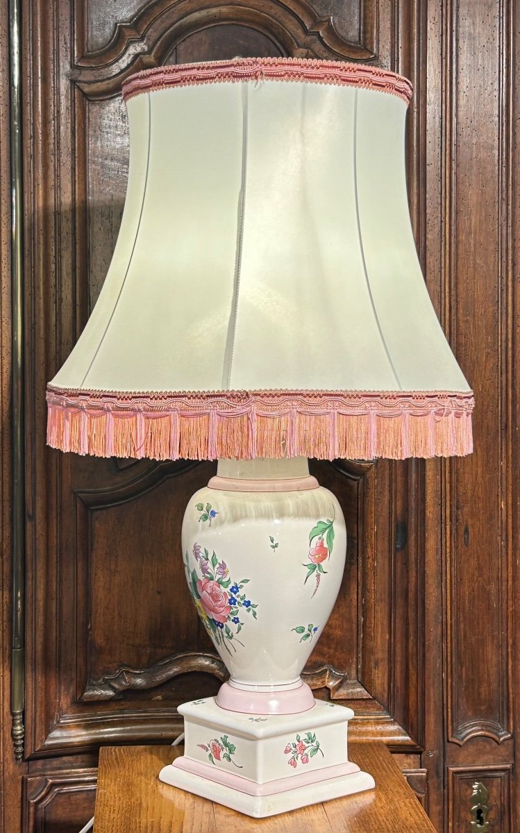 Earthenware Lamp From Lunéville, Louvre Gm Street Lamp