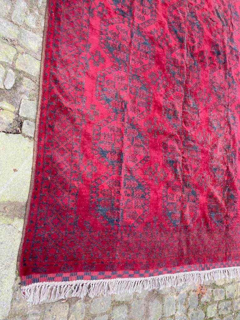Ancien tapis de collection en laine -photo-1