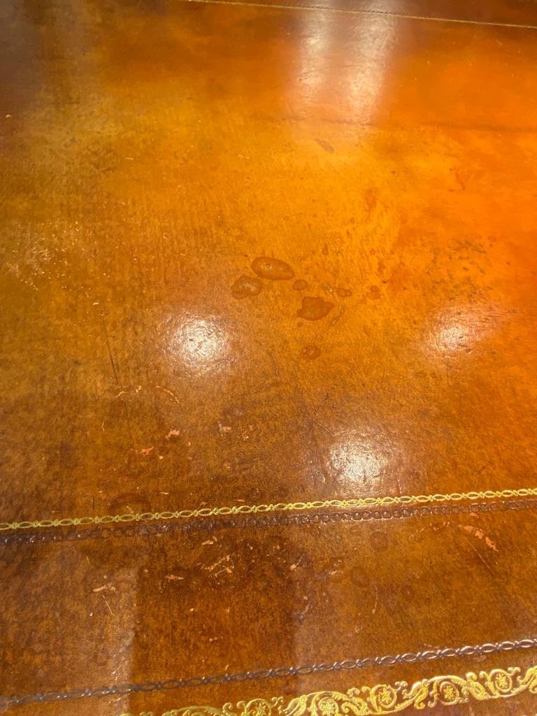 English Mahogany Desk-photo-2
