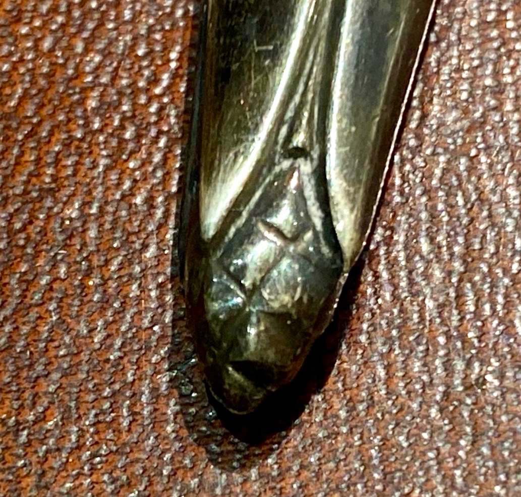 Sceau cachet « PY » en argent -photo-3