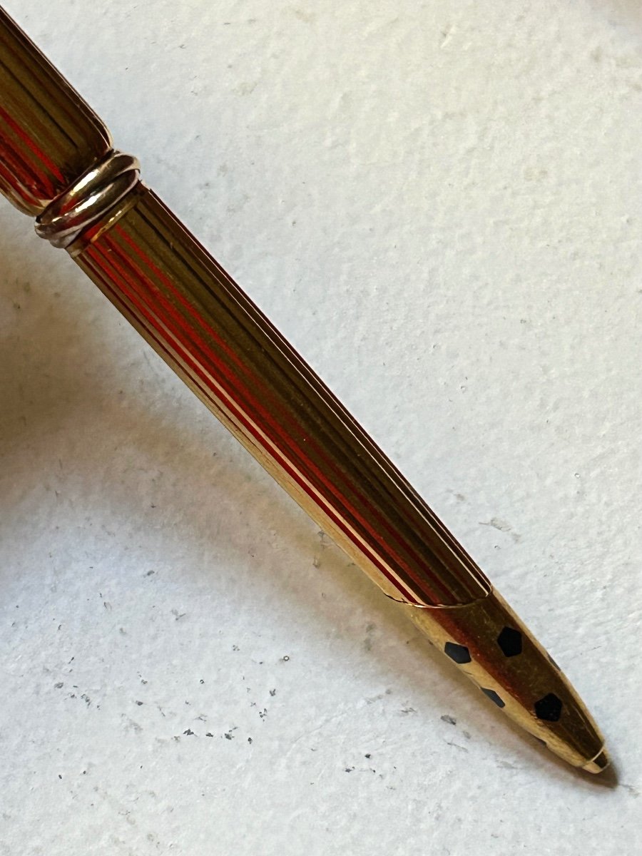 Cartier, stylo à bille modèle Panthère -photo-3