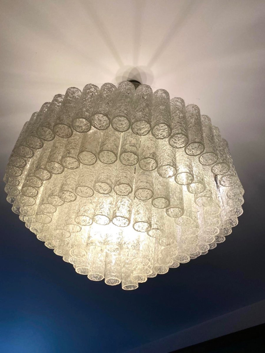 Doria, Pair Of Glass Chandeliers -photo-2