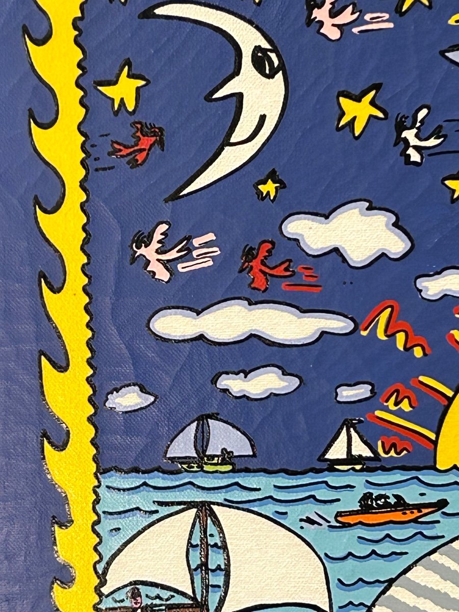 James Rizzi, « Sunset on the seven seas »-photo-2