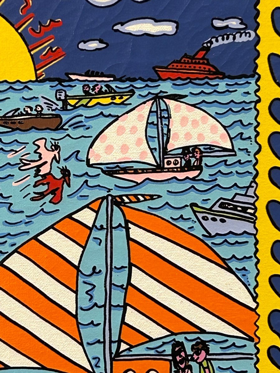 James Rizzi, « Sunset on the seven seas »-photo-5