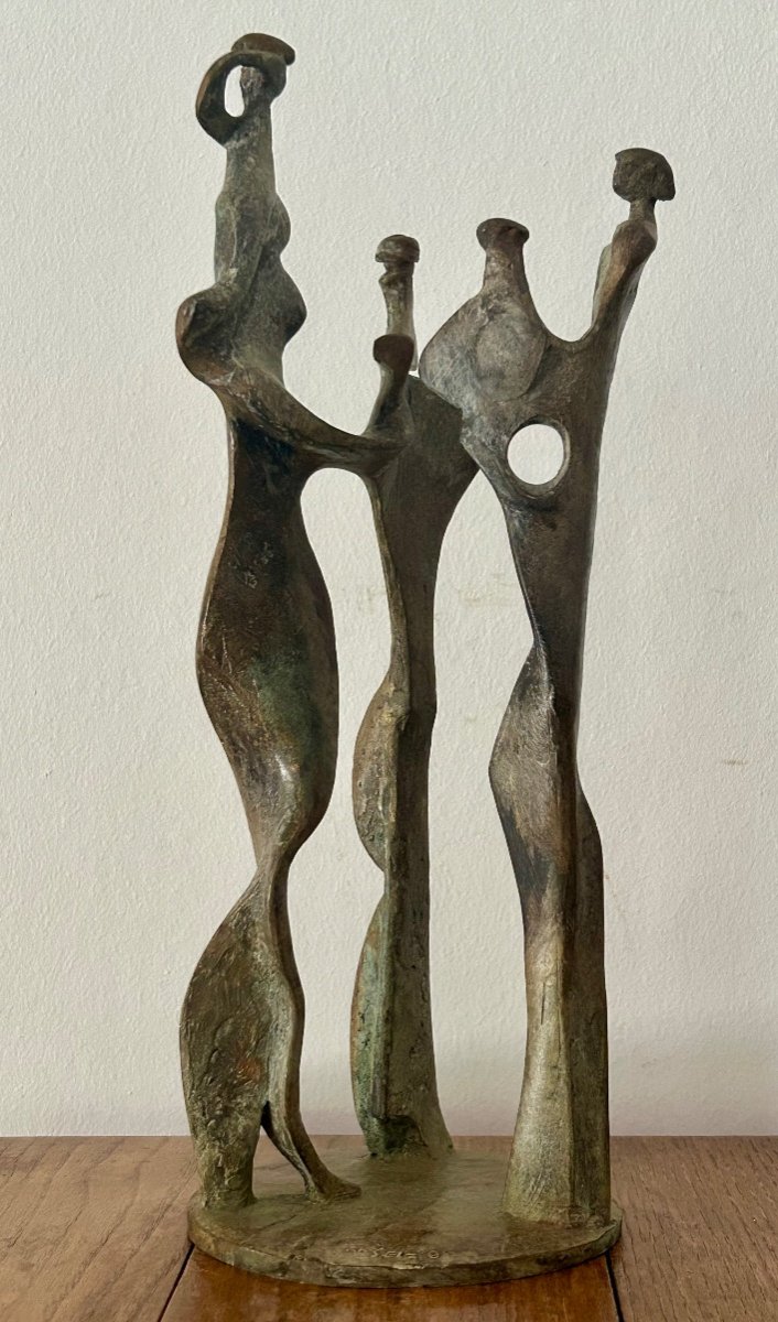 M. Seiz, sculpture en bronze -photo-4