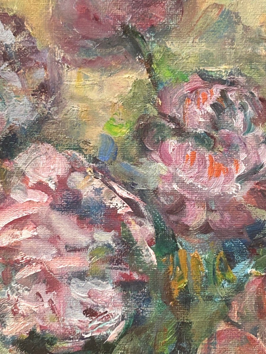 A.mosar, Luxembourg Painter Oil On Canvas -photo-2