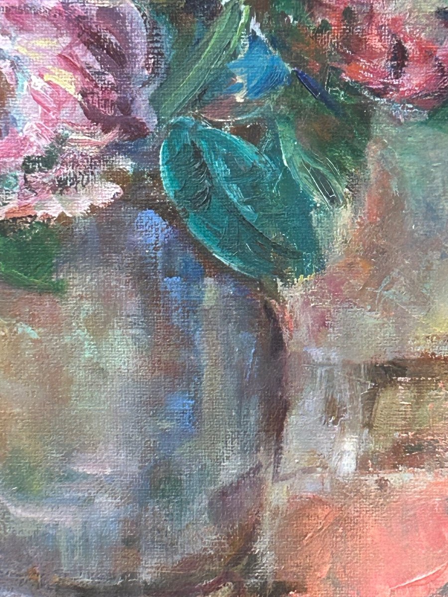 A.mosar, Luxembourg Painter Oil On Canvas -photo-4