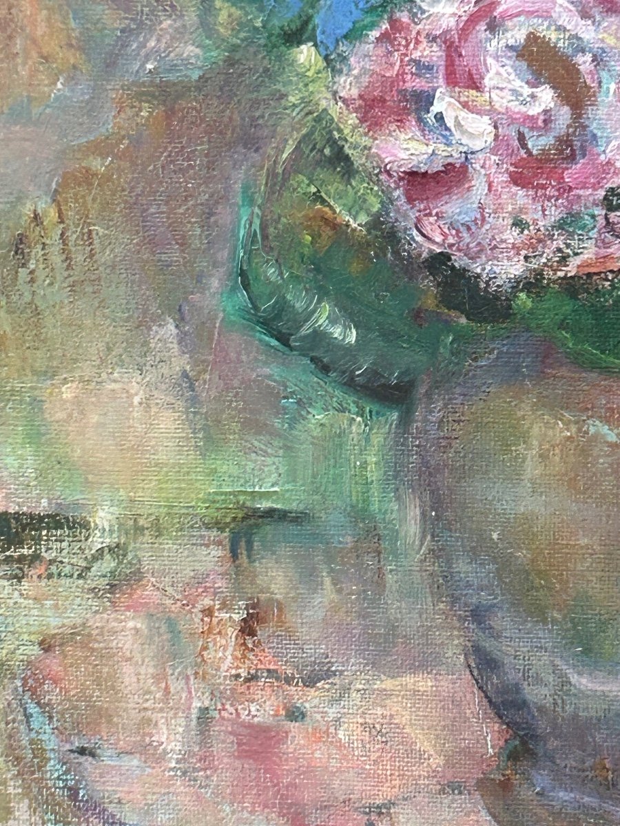 A.mosar, Luxembourg Painter Oil On Canvas -photo-5