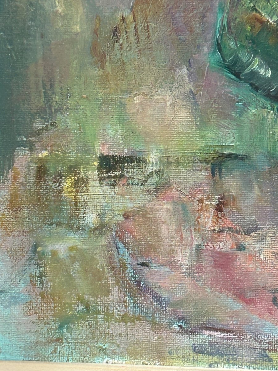 A.mosar, Luxembourg Painter Oil On Canvas -photo-7
