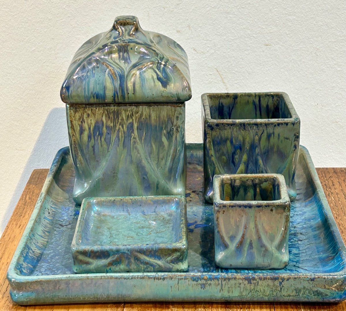 A. Cytere School Of Nancy, Ceramic Smoking Service 
