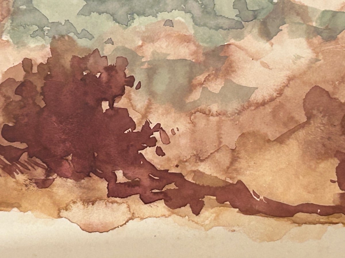 Roger De Coster, aquarelle sur carton -photo-6