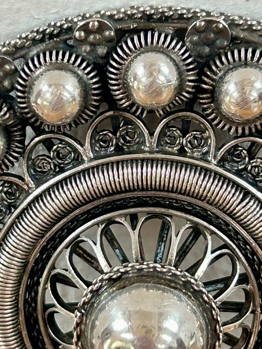 Pendentif étrusque en argent -photo-4