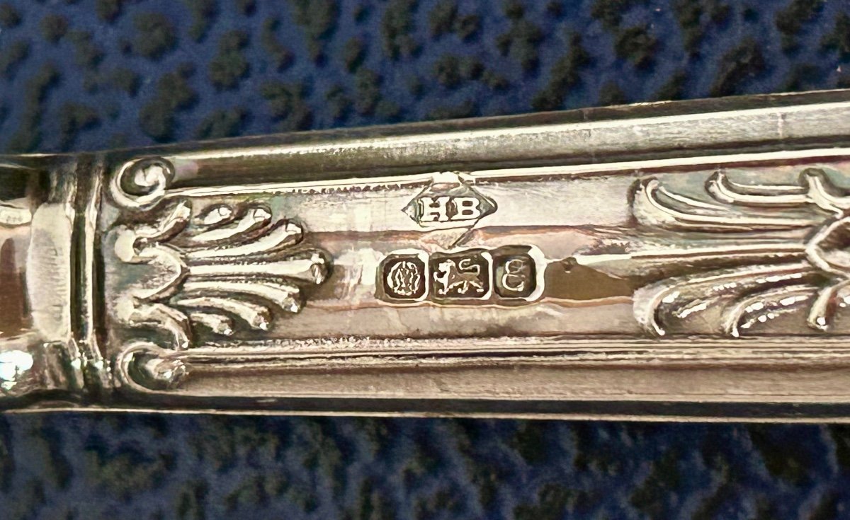 Sheffield, set de couverts argent Sterling et acier inoxydable -photo-6