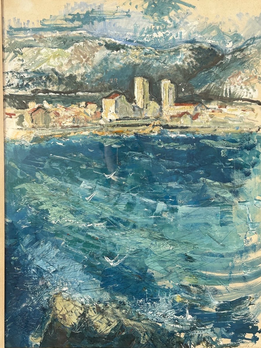 Will Faber, Acrylic On Landscape Paper 