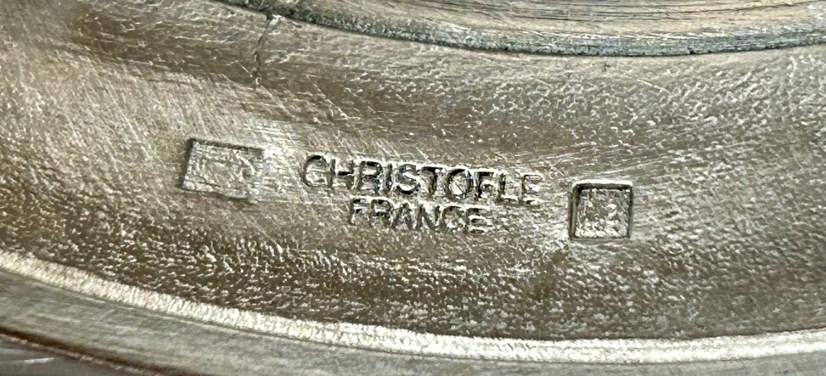 Christofle, Swan Sauce Boat And Spoon Set-photo-4