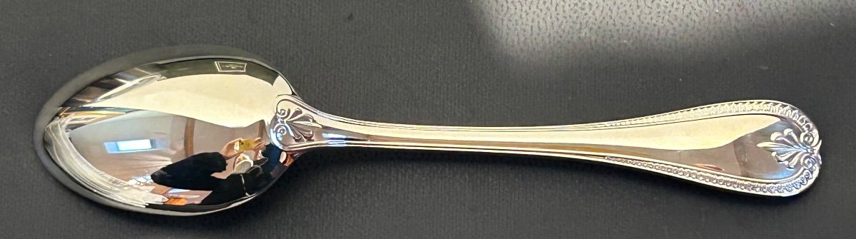 Christofle, 11 Malmaison Teaspoons-photo-3