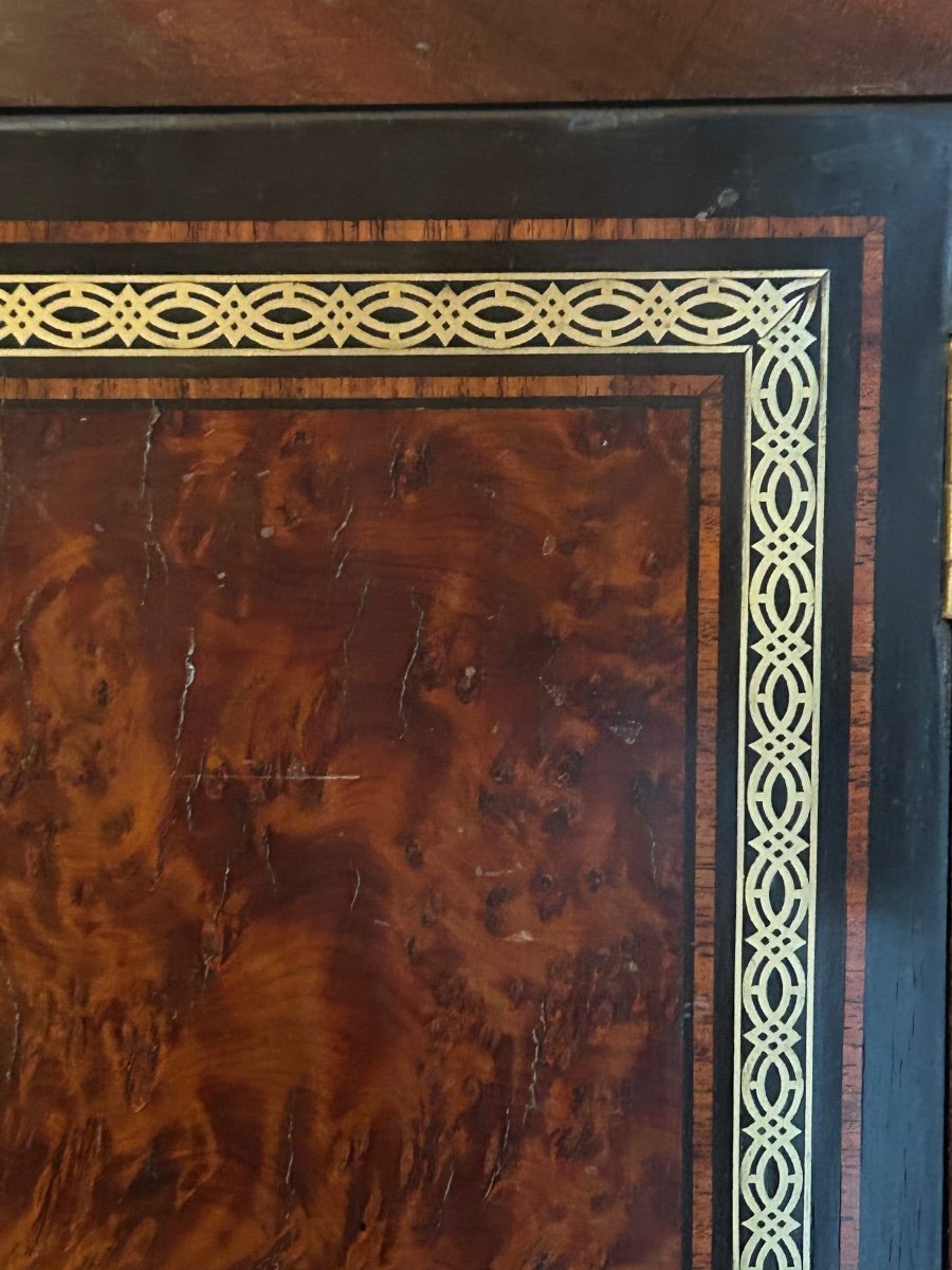 H. Gambs, Small Mahogany Master's Cabinet-photo-1