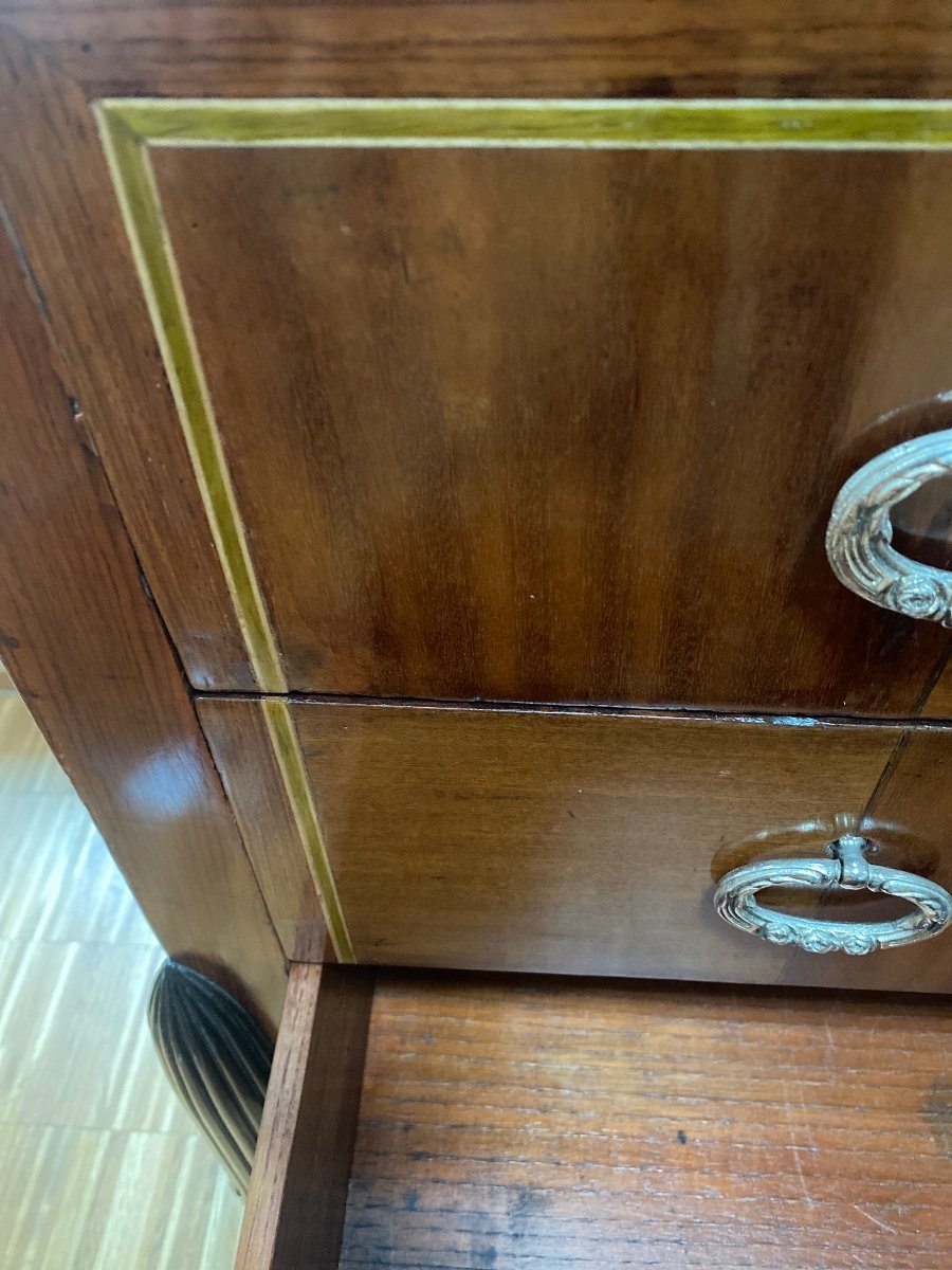 D. I. M. Joubert et Petit, commode art déco en acajou-photo-3