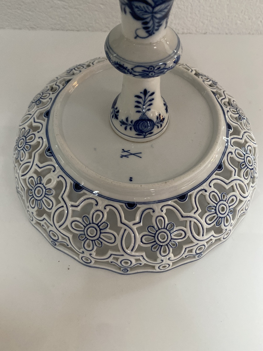 Meissen coupe à fruits en porcelaine de Saxe-photo-4