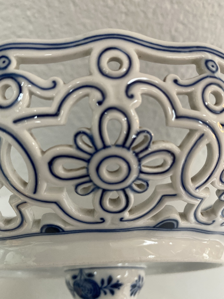 Meissen coupe à fruits en porcelaine de Saxe-photo-3