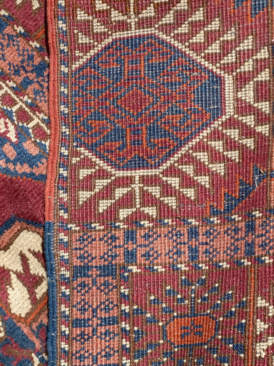 Tapis ancien en laine de collection -photo-2