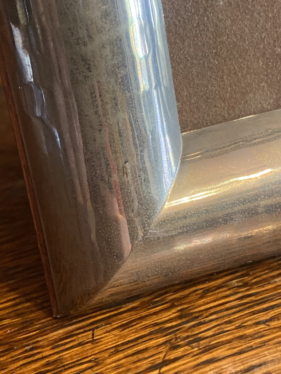Christian Dior Silver Metal Photo Frame -photo-2