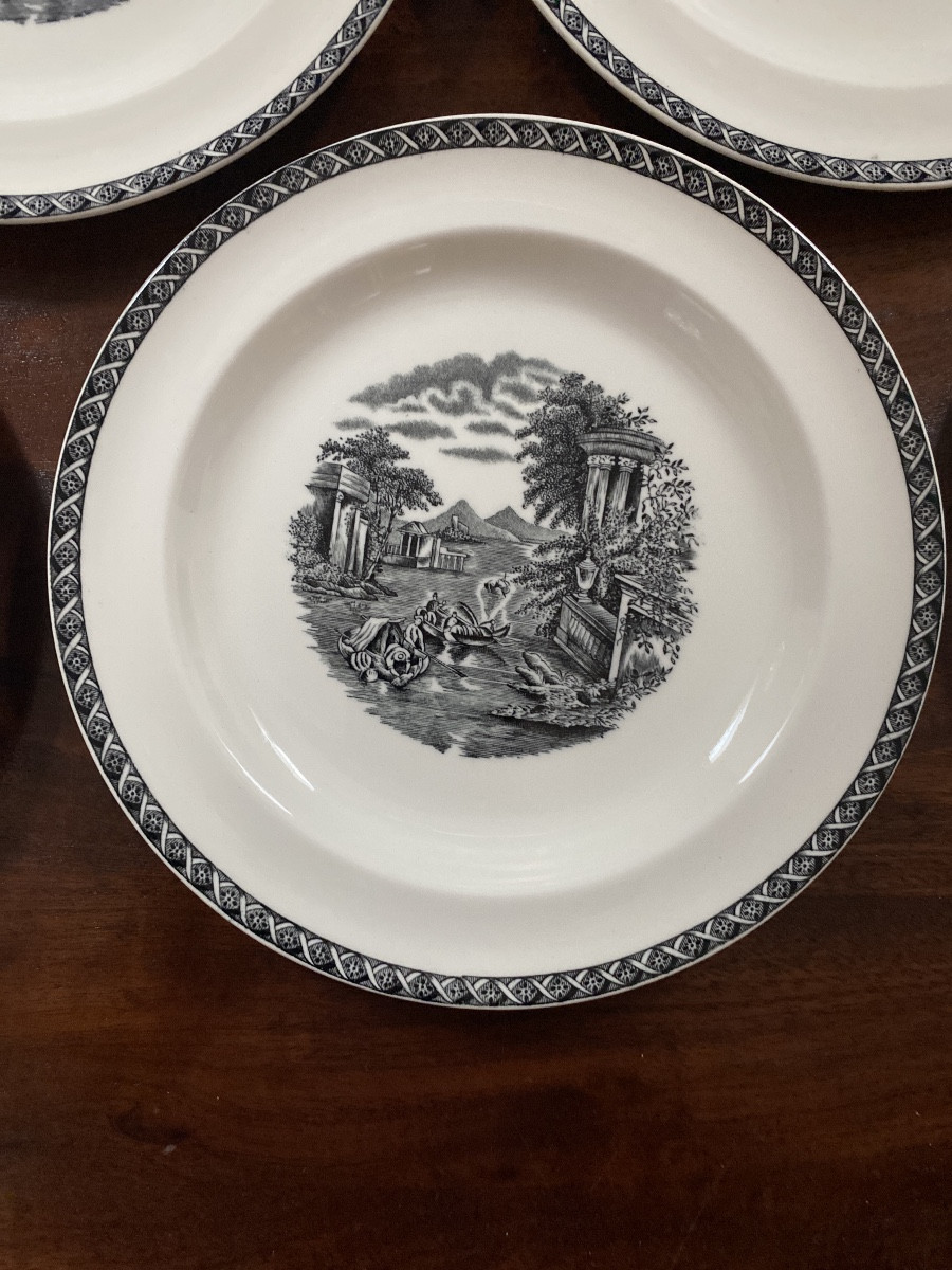 Wedgwood Lugano 14 assiettes en porcelaine 21 cm-photo-4