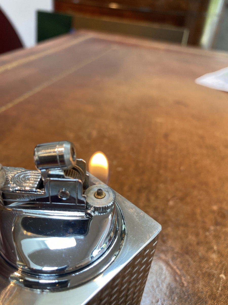 925 Solid Silver Table Lighter-photo-1