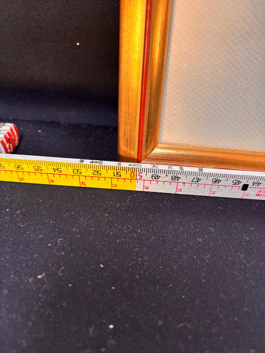 Aquarelle Bouquet de Fleurs signée E. Donglas -photo-2