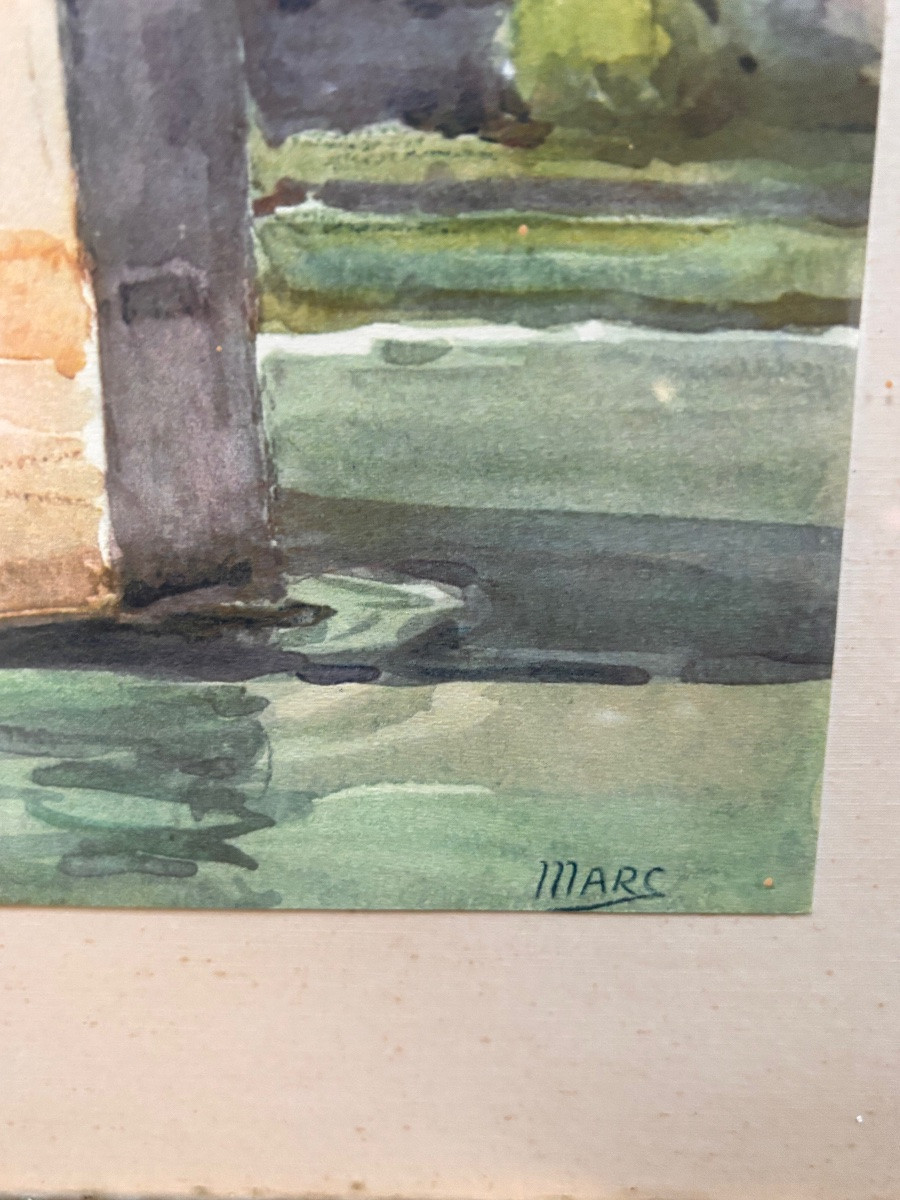 Two Lithographs Of Watercolors By Nicolas Markovich-photo-3