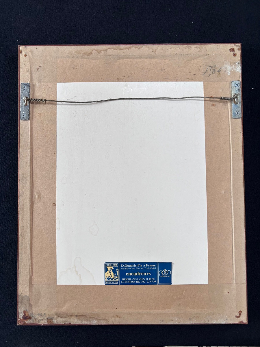 Gravure Portrait de Karel Van Oosterijk de Breslav par Alexandre Böner-photo-4